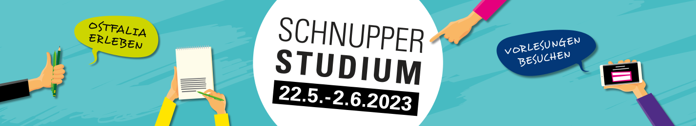 Infos zum Schnupperstudium
