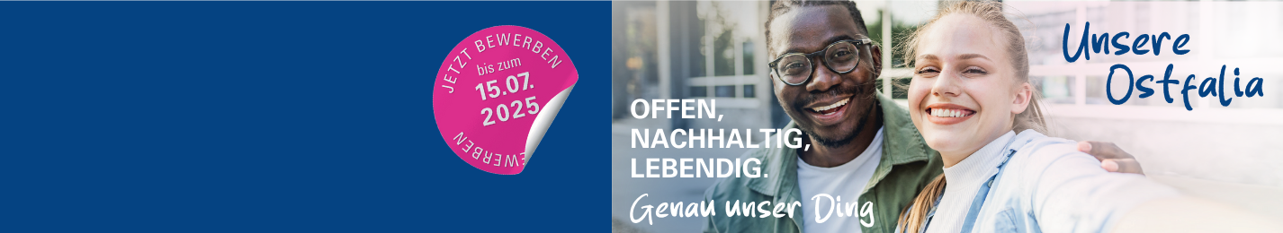 Bewerbungsportal ist geöffnet - Motiv 1