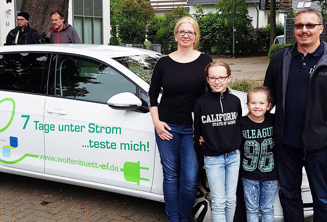 Familie Ryl Elektroauto