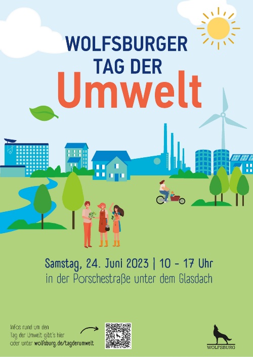 Poster Wolfsburger Tag der Umwelt DIN A3