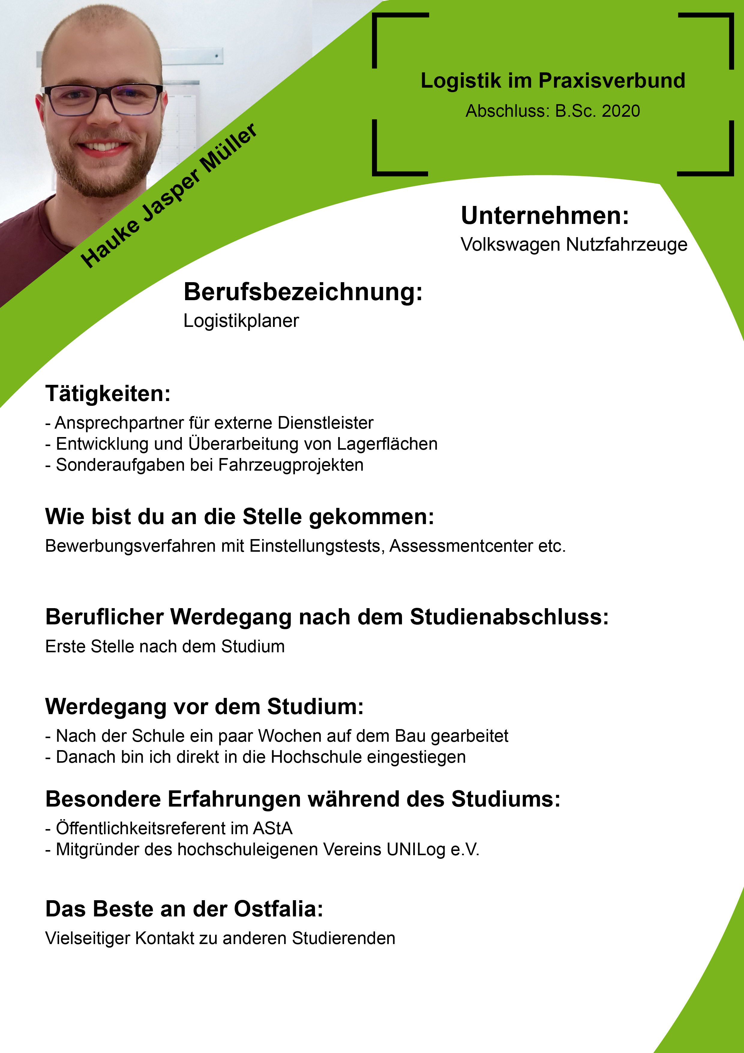 Steckbrief Hauke Müller