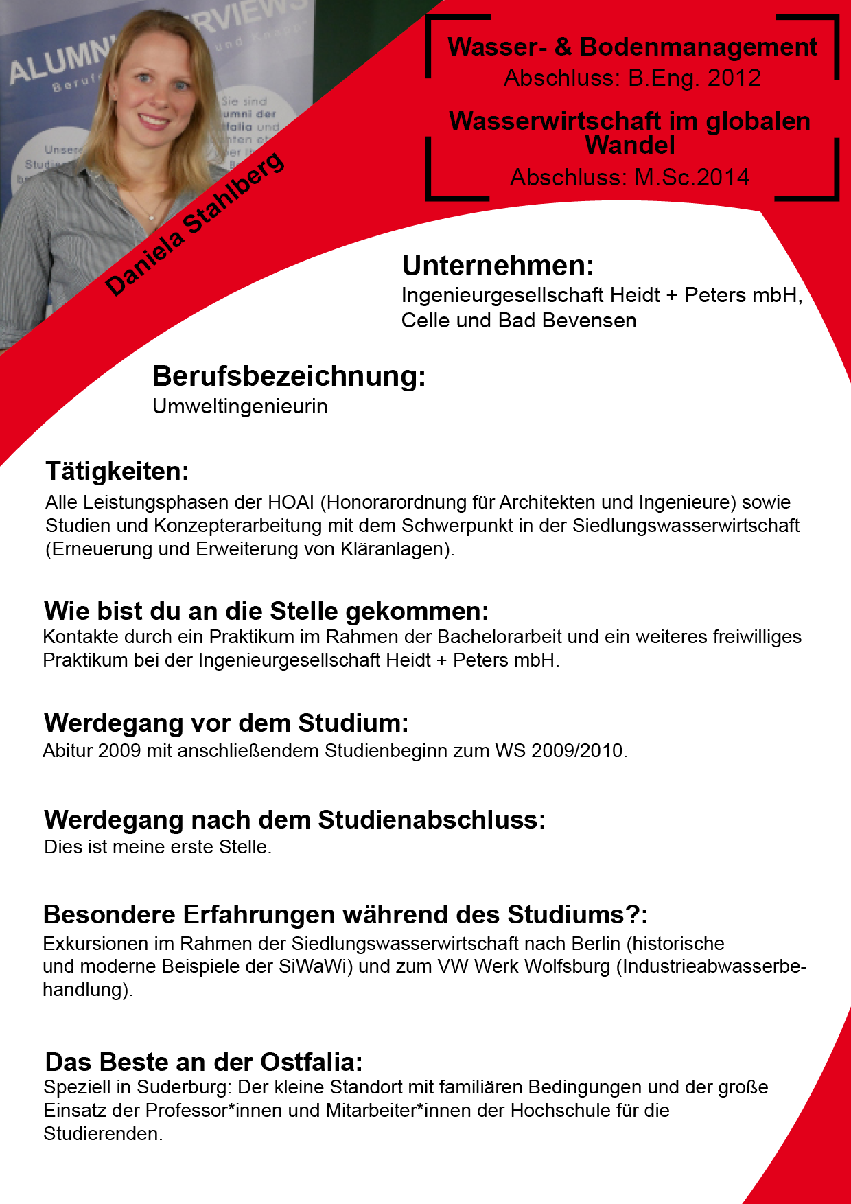 Steckbrief Daniela Stahlberg