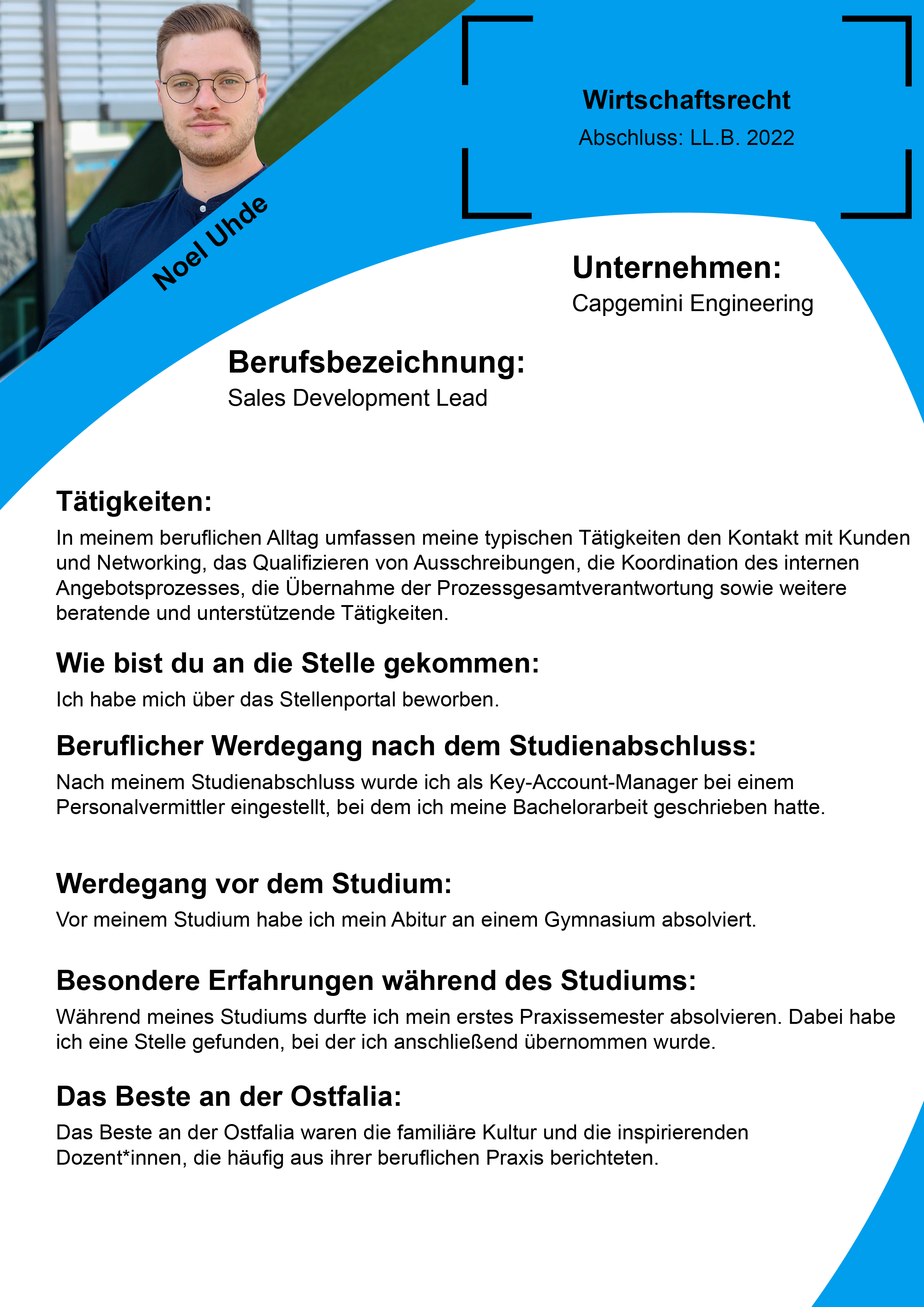Steckbrief Noel Uhde