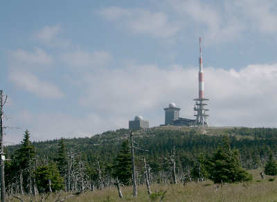 Head of Brocken mountain