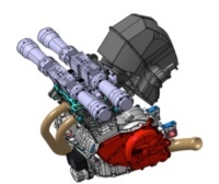 Versuchsträger für VVS BMW K71-Motor