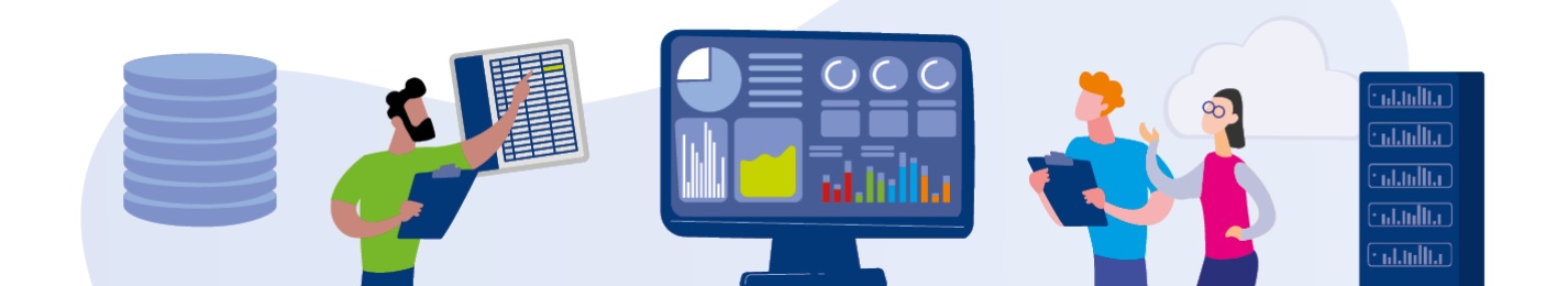 Grafiken zum Arbeitsbereich Statistk