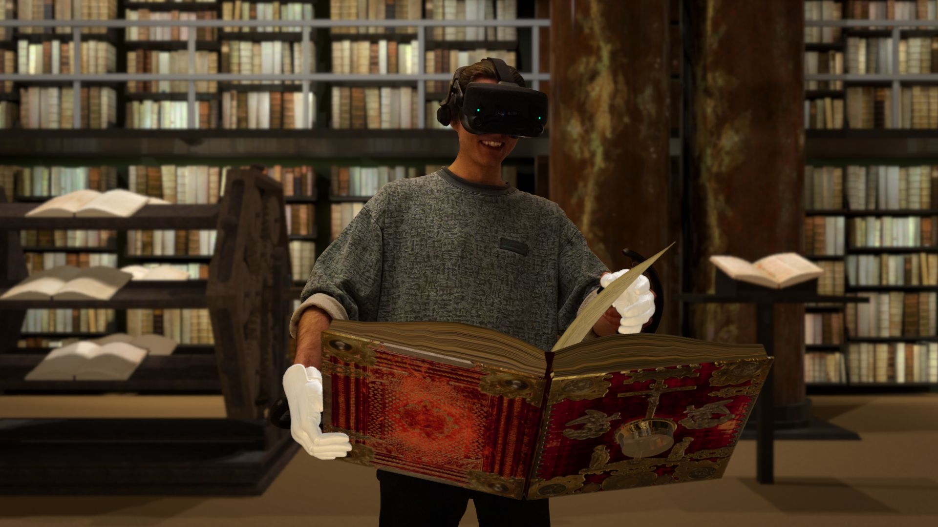 Die virtuelle und interaktive Bibliothek 