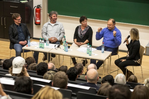 Podiumsdiskussion Glücks-Experten