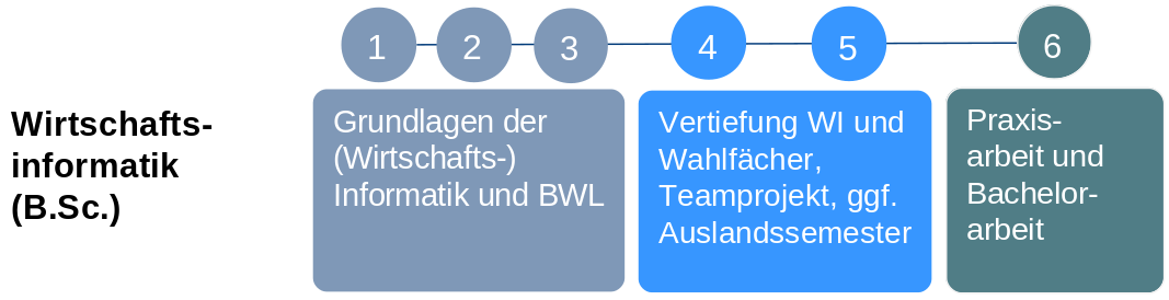 Studienplan Wirtschaftsinformatik Bachelor