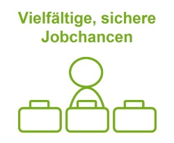 Vielfältige, sichere Jobchancen