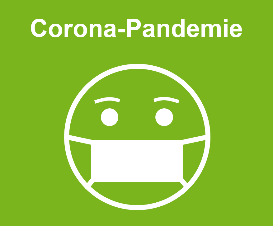 SRM-Wegweiser: Corona-Pandemie Covid-19 Maske-Icon - Stadtmanagement/Regionalmanagement