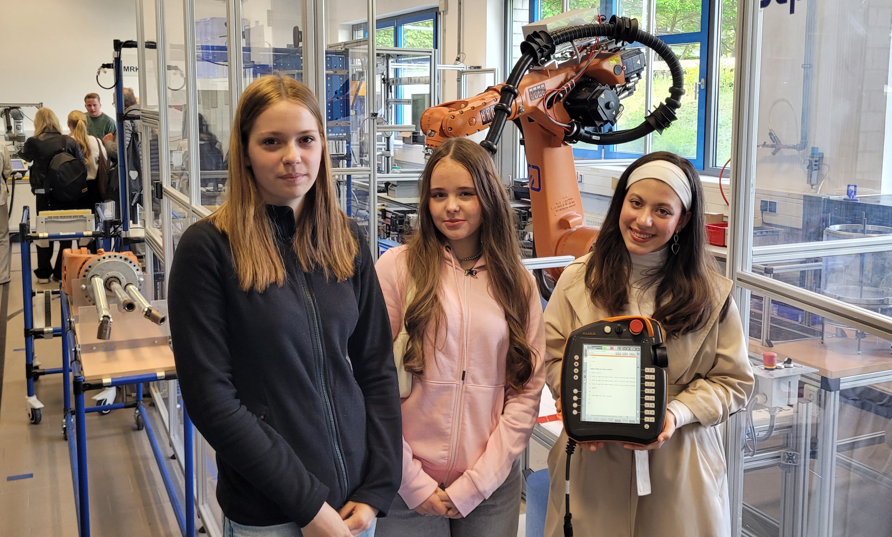 MINT-4-girls Roboterprogrammierung