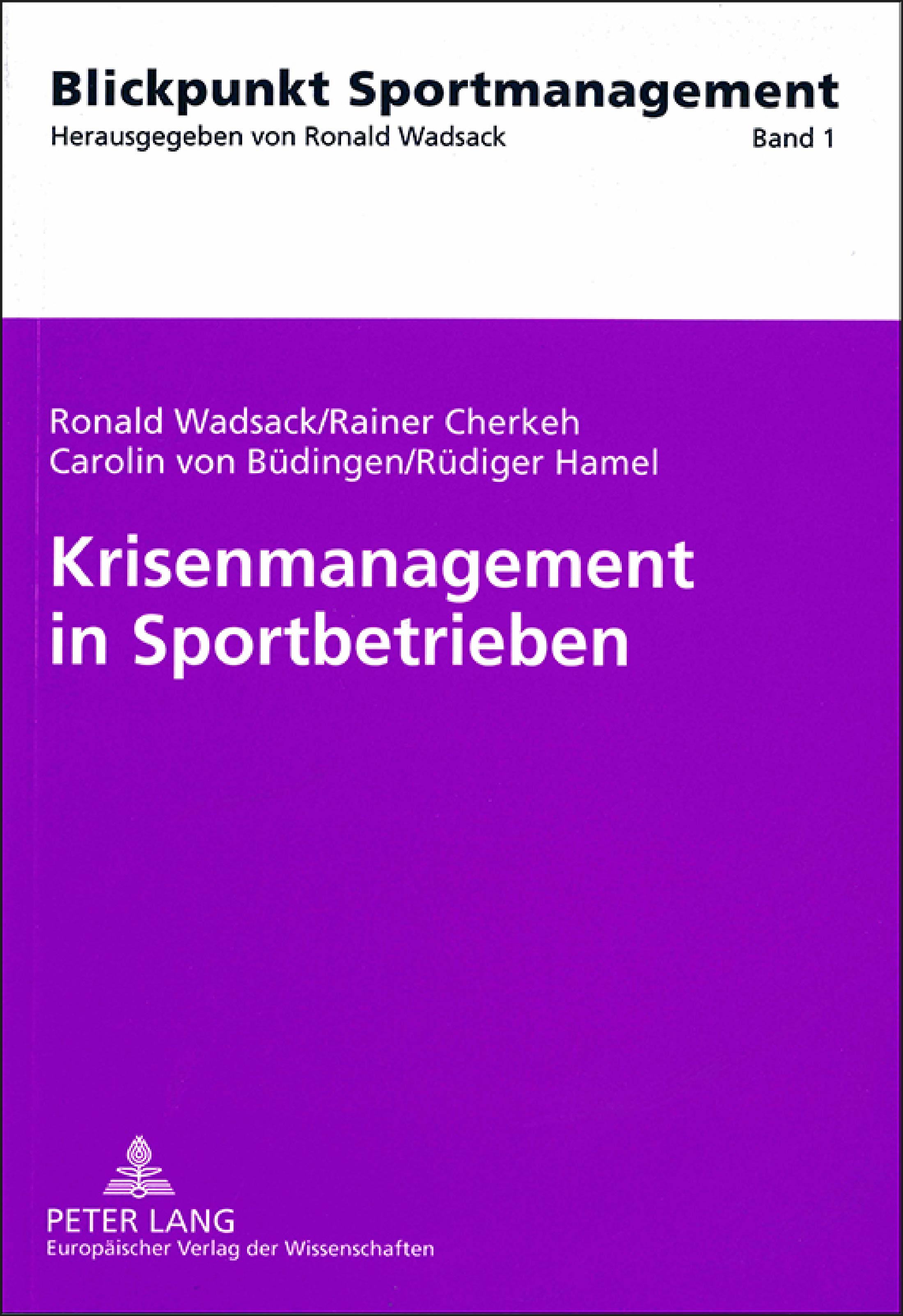 Cover Krisenmanagment