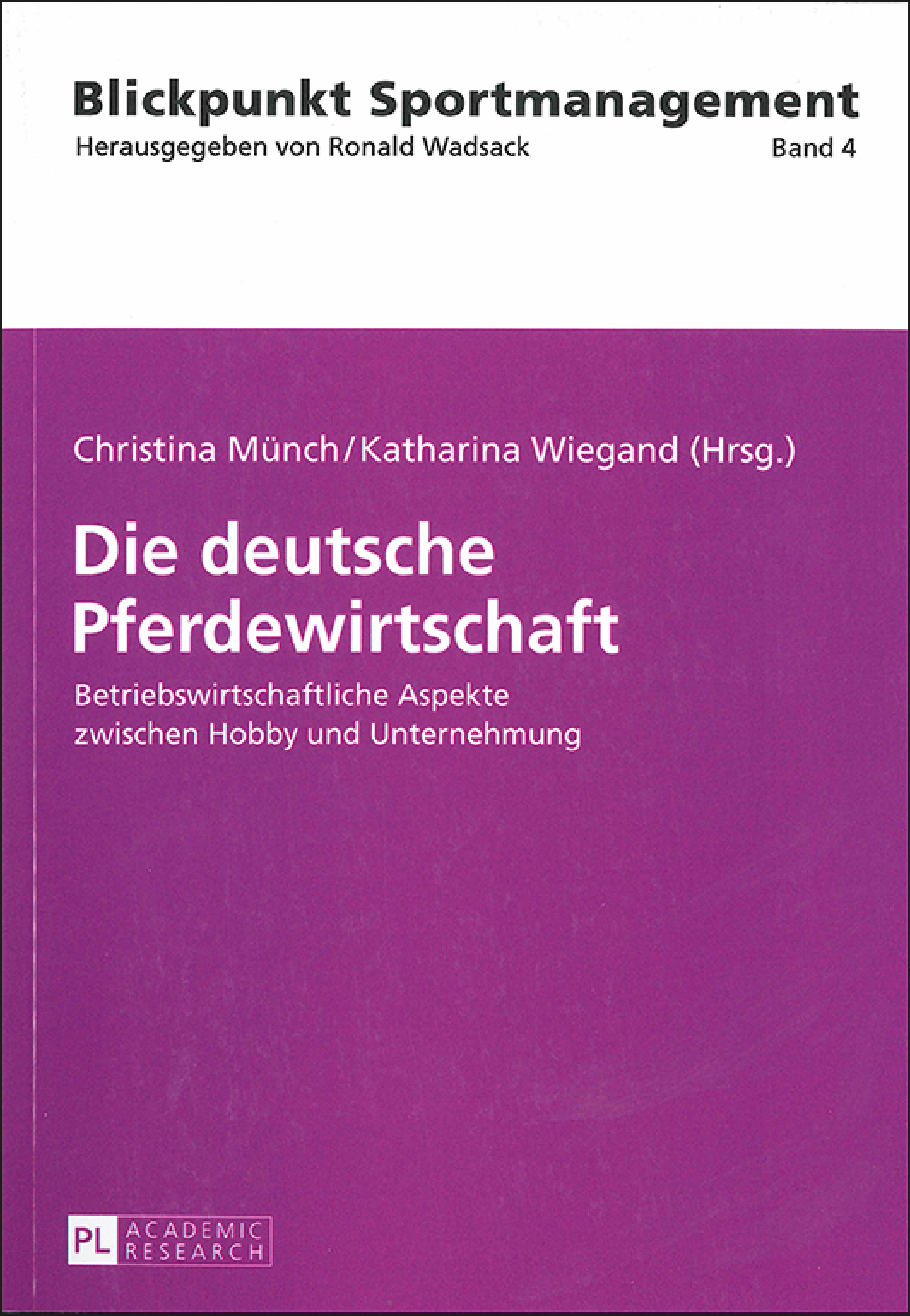 Cover Pferdewirtschaft