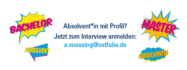 Absolvent und Absolventin gesucht