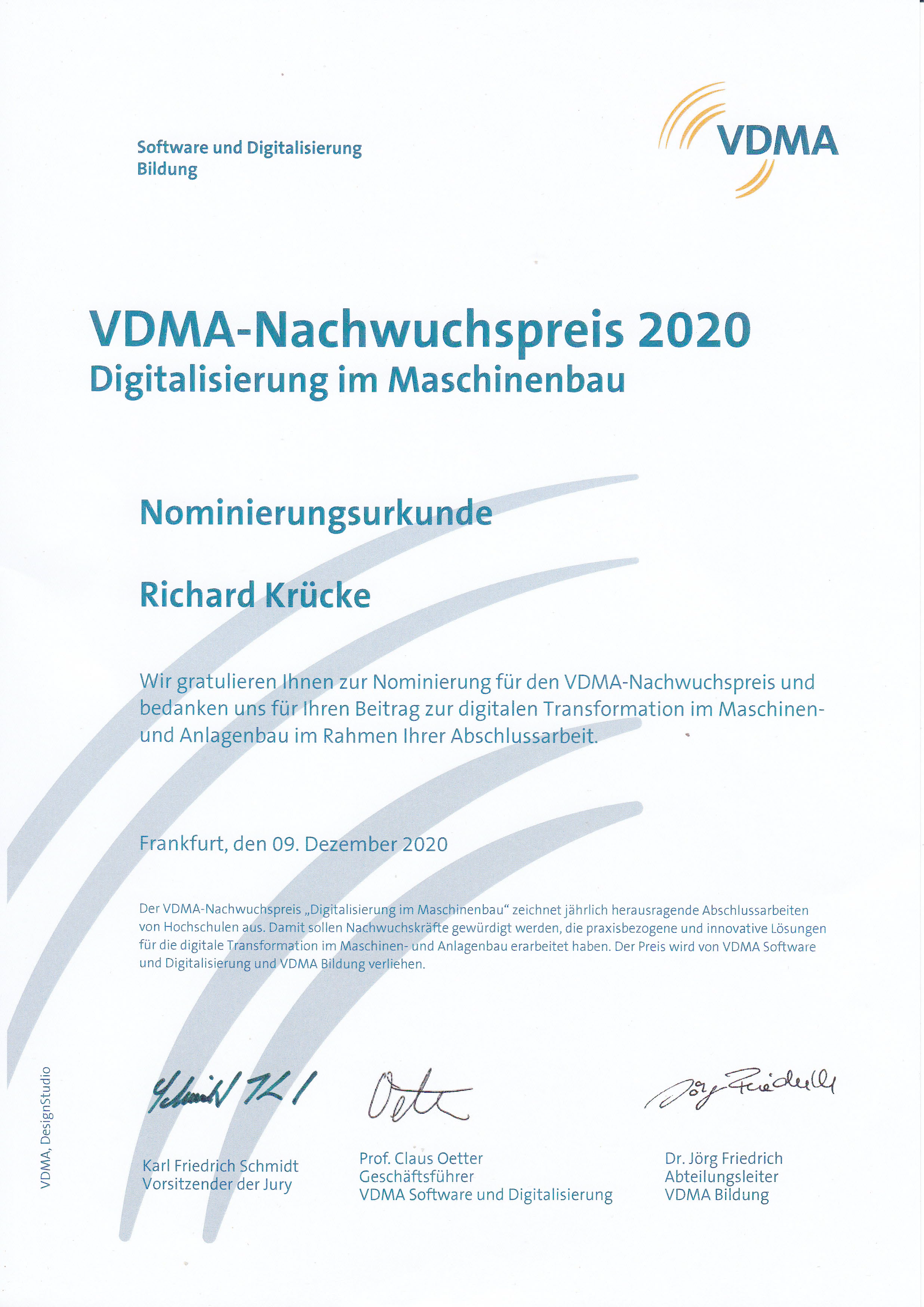 VDMA_Urkunde_Kruecke