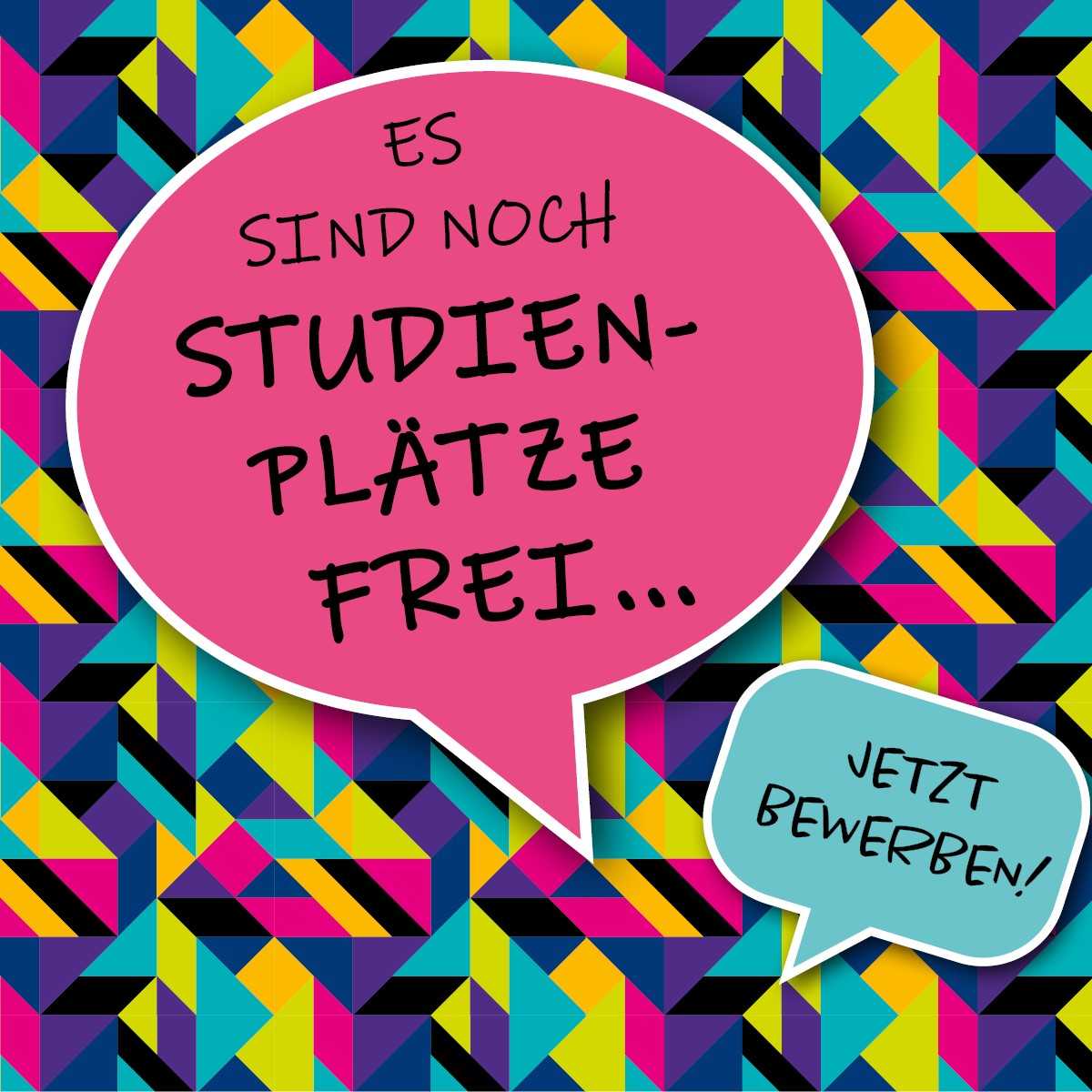 Studienplätze frei