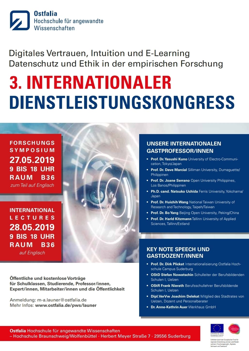 Plakat dritter Dienstleistungskongress