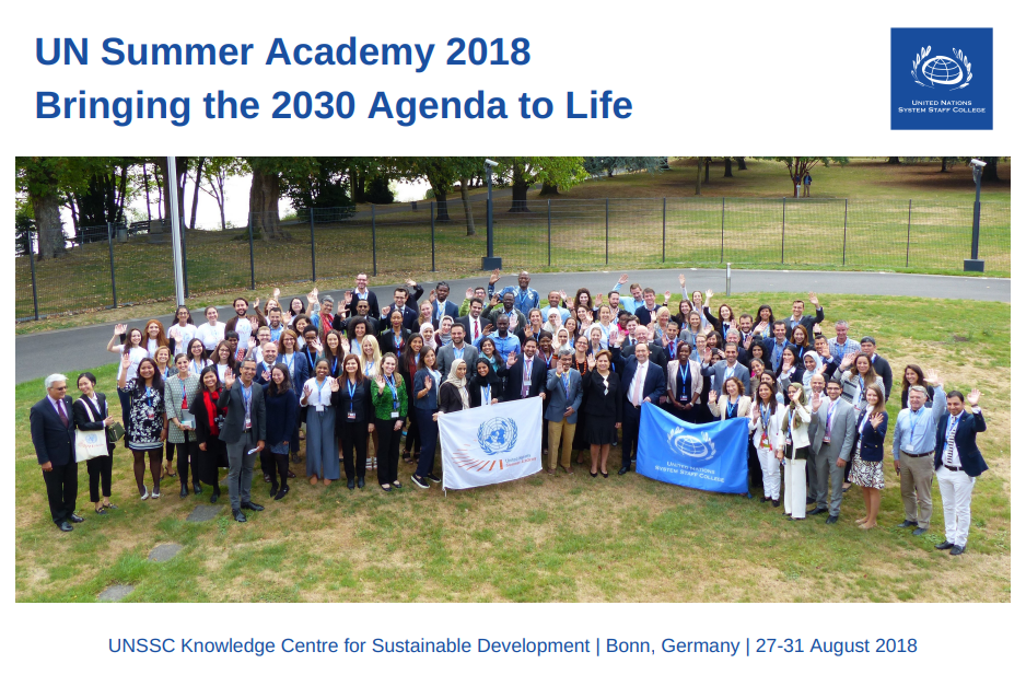 UN Summer Academy Bonn Group Picture