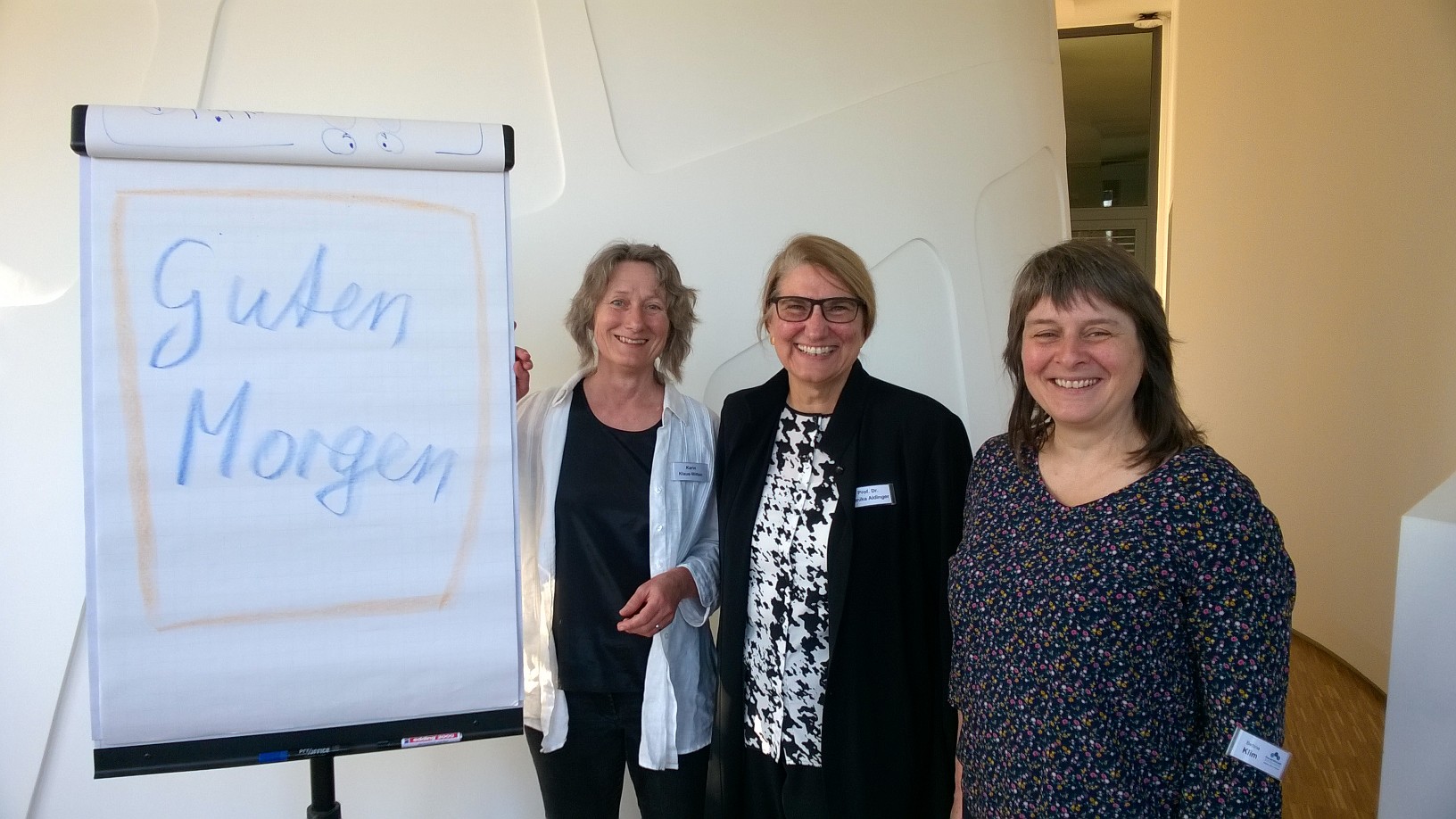v.l.n.r.: Frau Klaus-Witten, Frau Prof. Dr. Aldinger, Frau Klim