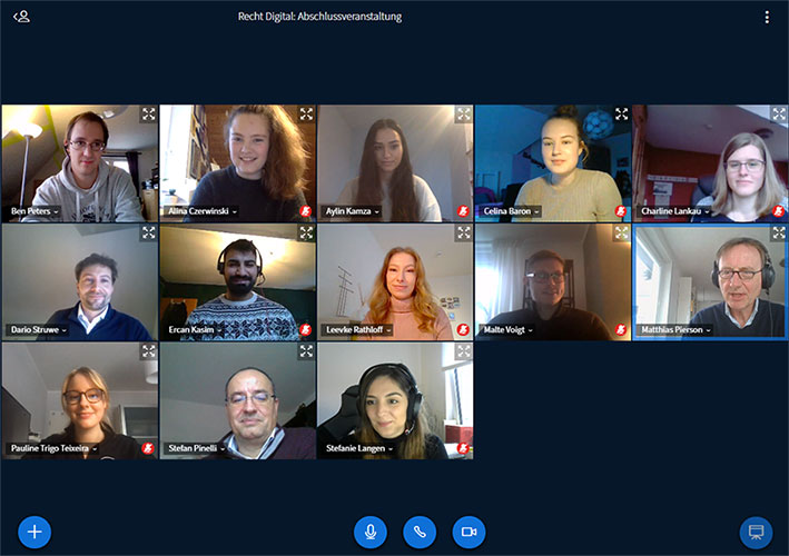 Recht Digital: Abschlussfoto