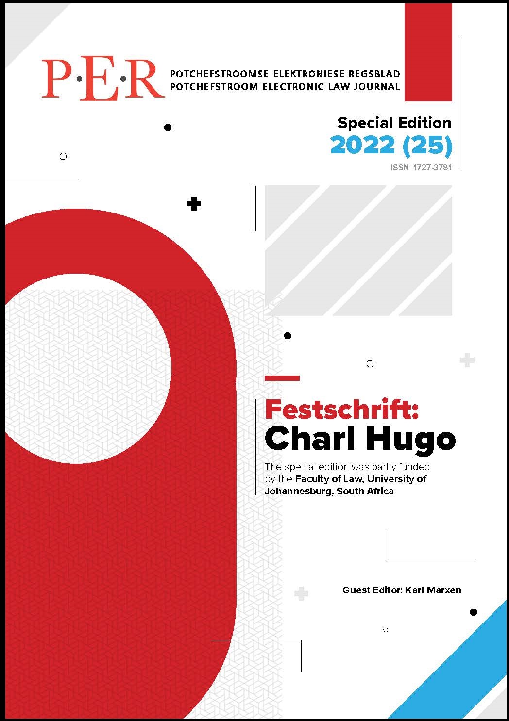 Festschrift Charl Hugo - Cover
