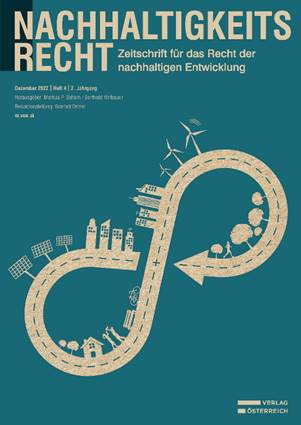 Cover der Zeitschrift Nachhaltigkeitsrecht