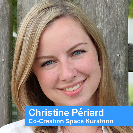 Christine Périard, Co-Creation Space Kuratorin