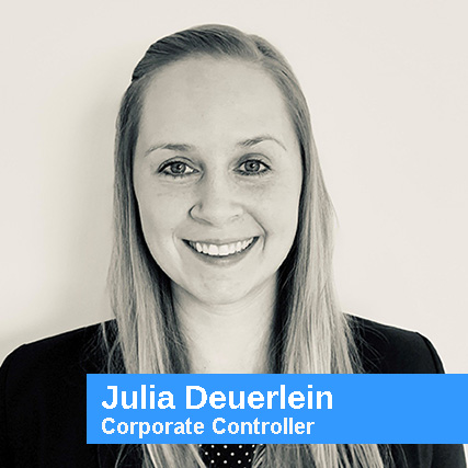 Julia Deuerlein, Corporate Controller