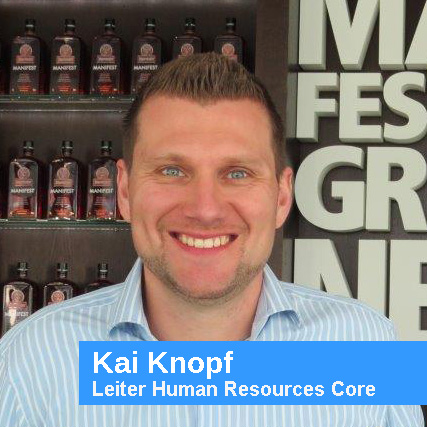 Kai Knopf, Leiter Human Resources Core