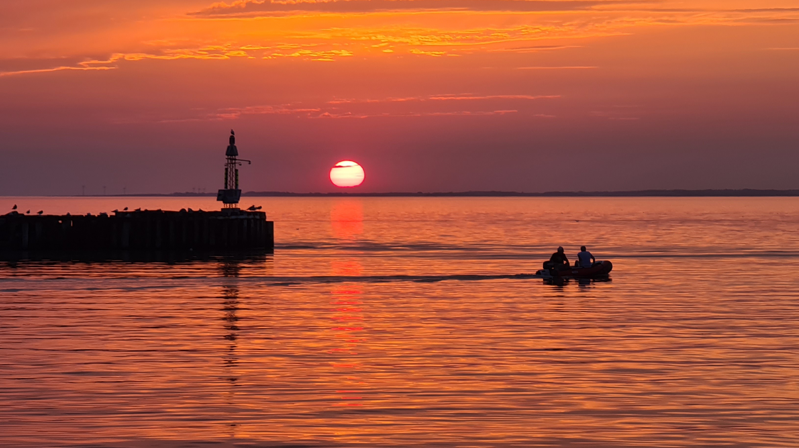 Sonnenuntergang in Bagenkop