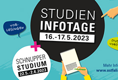 Sei dabei! Studieninfotag am 16.05.