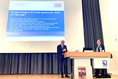 „Climate Change in EU Trade Agreements – Birth of a New Age?“ Gastvortrag mit Dr. iur. Markus Gehring von der Universität Cambridge