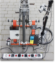 Exponat "Fahrradgenerator"