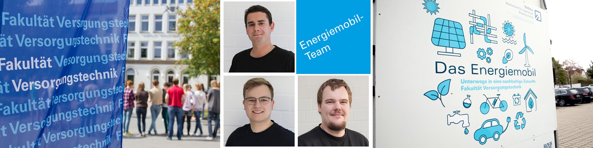 Das Energiemobil der Fakultät Versorgungstechnik