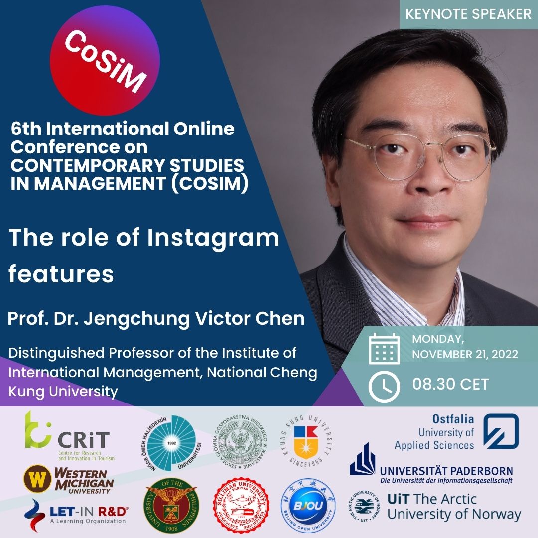 KEYNOTE Prof. Dr. Jengchung Victor Chen