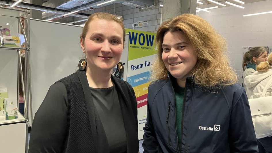 Julia Weiß und Sina Ciesielski