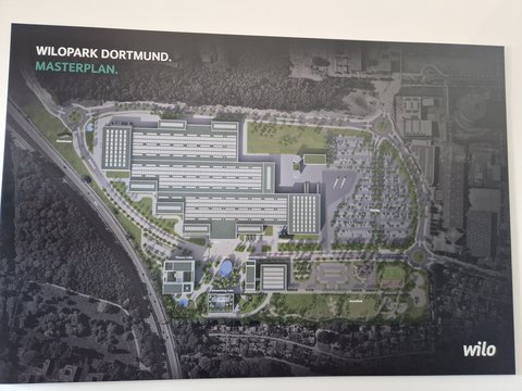 Lageplan Wilo SE Dortmund (öffnet Vergrößerung des Bildes)