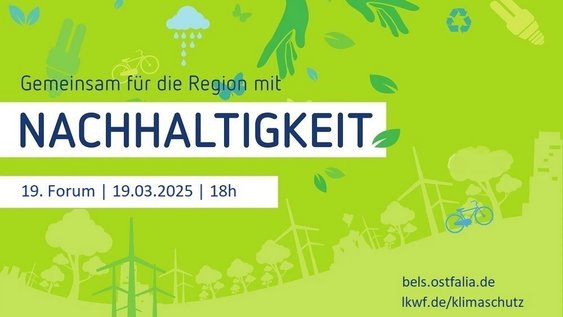 Forum Nachhaltigkeit am 19.03.2025 um 18:00 Uhr: "Energieaudit 2.0: Anforderungen meistern, Zukunft gestalten - Energiemanagement für Kommunen und Unternehmen"