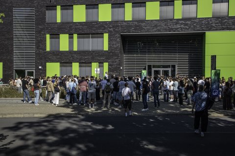 Erstsemesterbegrüßung der Ostfalia am Campus Salzgitter. (öffnet Vergrößerung des Bildes)