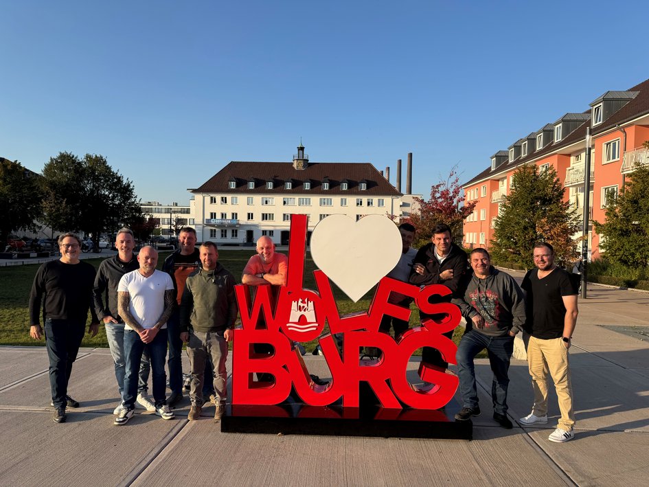 Die Weiterbildungsgruppe mit Dozent