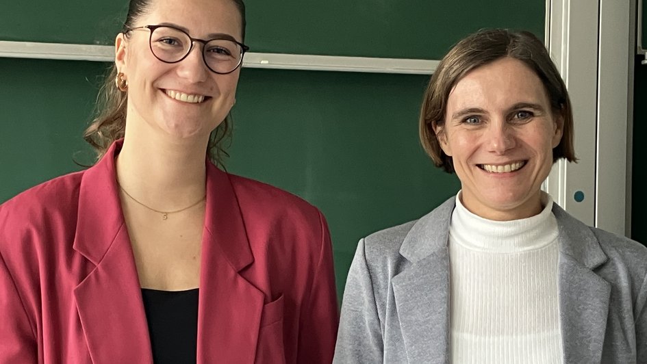 Svenja Marquardt und Prof. Dr. Denise Sommer
