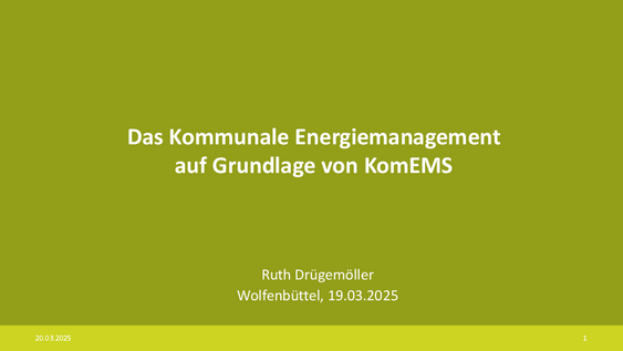 Vortagsfolie