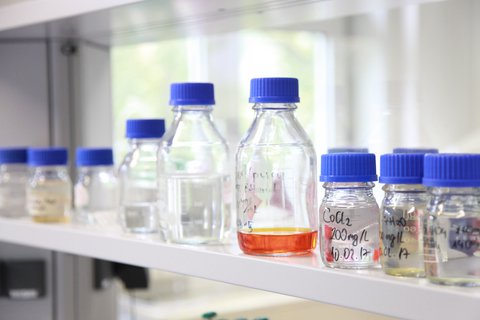 Ausstattung im Labor für Biotechnologie und Bioökonomie