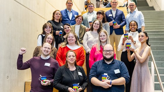 Gruppenbild der Absolvent:innen