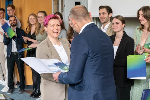Abschlussfeier 2024 (öffnet Vergrößerung des Bildes)