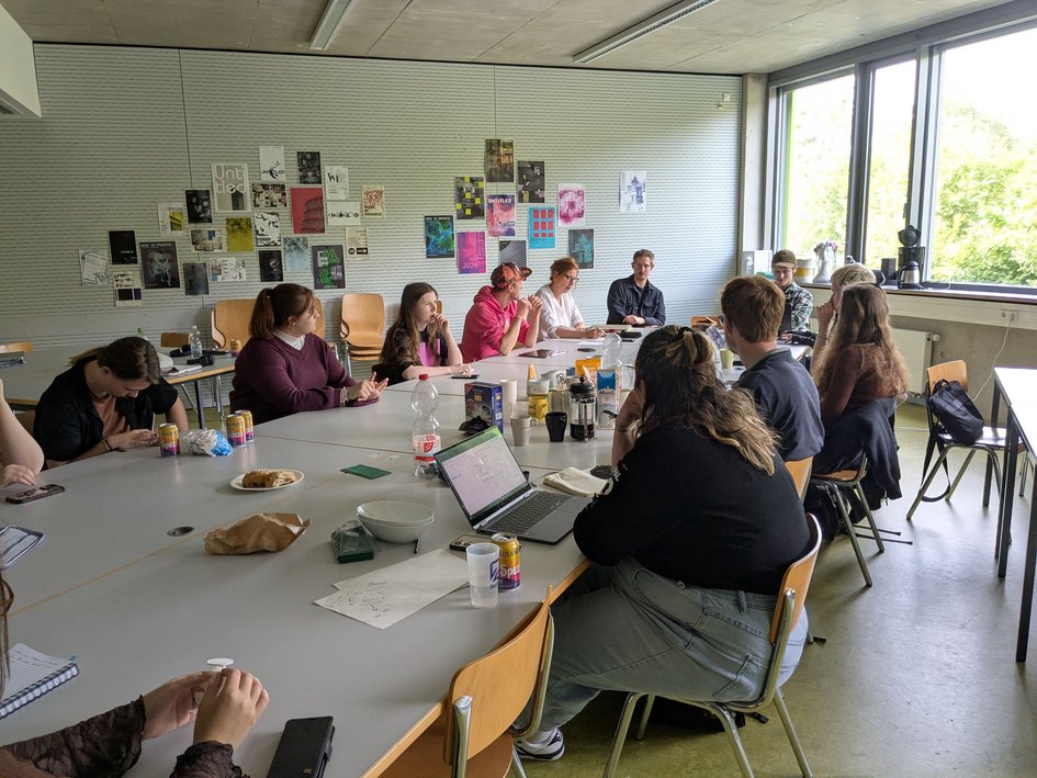 Teilnehmende bei der Summer School "Sagbar gemacht" im September 2026 