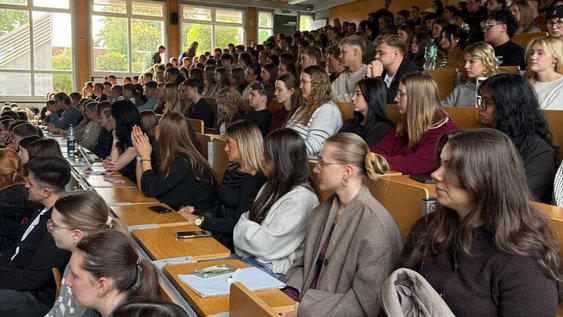 Erstsemesterbegrüßung im Audimax