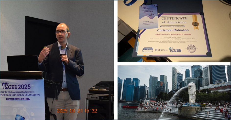 Christoph Rohmann at the ICCEE 2025