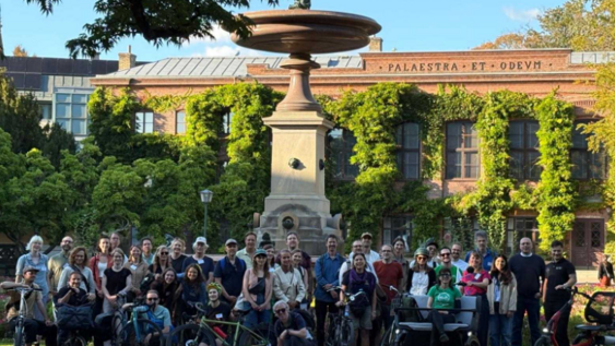 Exkursionsteilnehmende an der Universität Lund